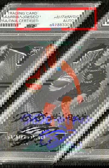 Sabrina Ionesco 2020 Panini Prizm Autographed Inscribed "2020 #1 Pick" Rookie Card PSA