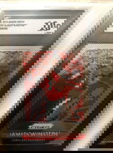 2015 Prizm James Winston Throwing RC SGC 10