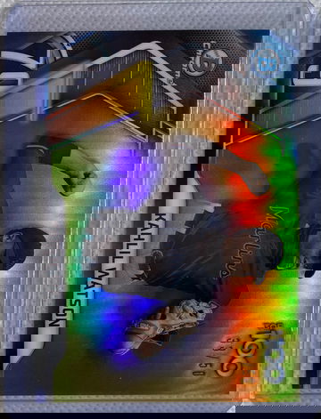 Khalil Watson 2022 Bowman Chrome Top 100 Gold Refractor #’d 33 / 50 MINT + 