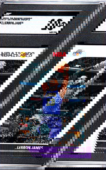 2019-20 Hoops #87 Lebron James SGC 10