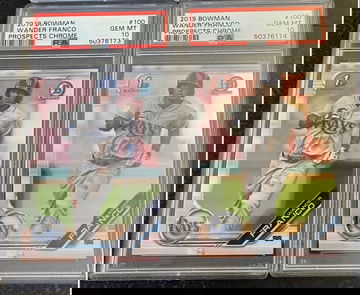 Wander Franco 2019 Bowman #100 CHROME (2x)