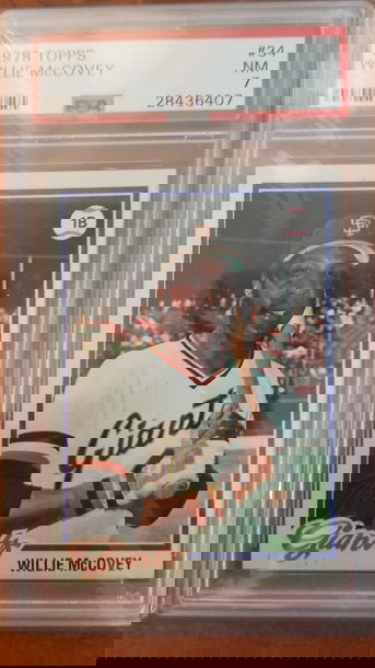 1978 Willie McCovey PSA 7