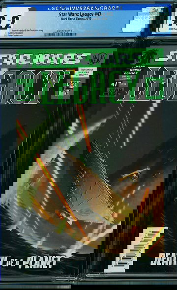 STAR WARS: LEGACY #47, CGC 9.2 NM-