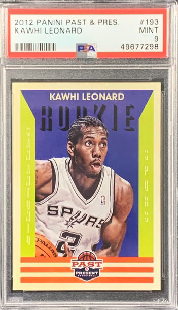 2012 Panini Past and Present Kawhi Leonard PSA 9