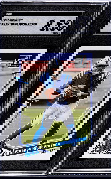 2023 Donruss Anthony Richardson #343 RC SGC 8.5