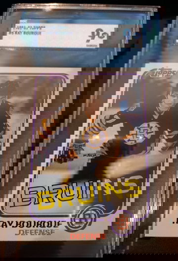 Ray Bourque Topps 1981-82 #5 BGS 9