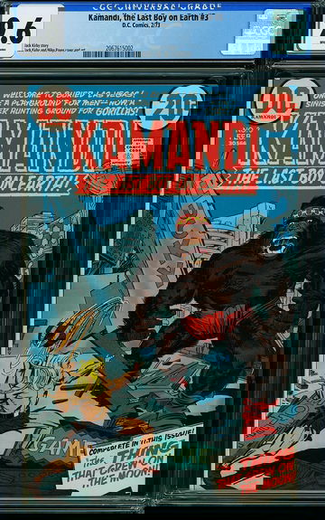 KAMANDI, THE LAST BOY ON EARTH #3, CGC 9.6 NM+