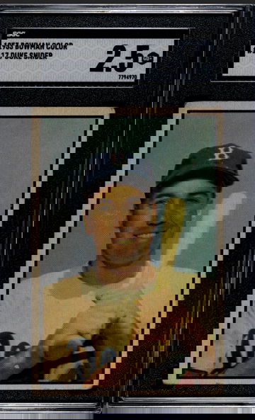 1953 Bowman Duke Snider SGC 2.5