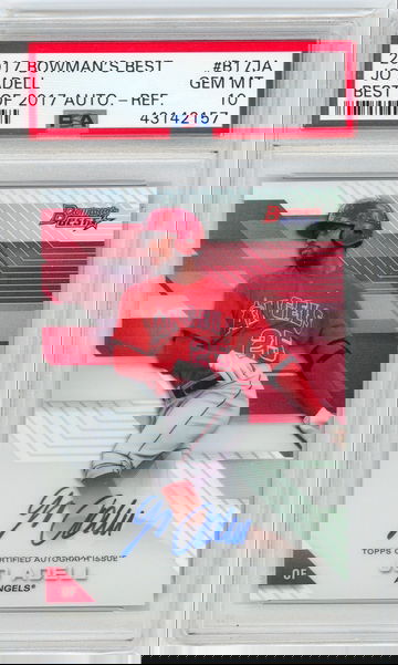 Jo Adell 2017 Bowman's Best Auto