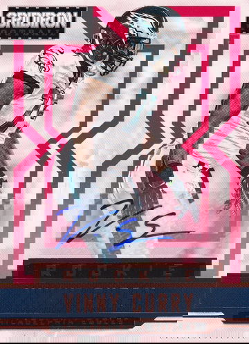 2012 Panini Gridiron Vinny Curry Red #296 Auto 208/499