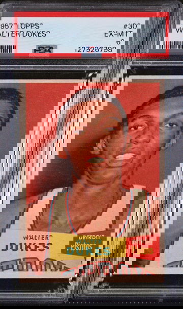 1957 Topps Walter Dukes #30 PSA 6