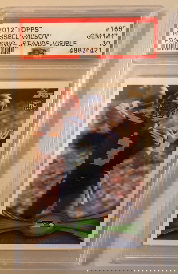 2012 Topps Russell Wilson RC PSA 10