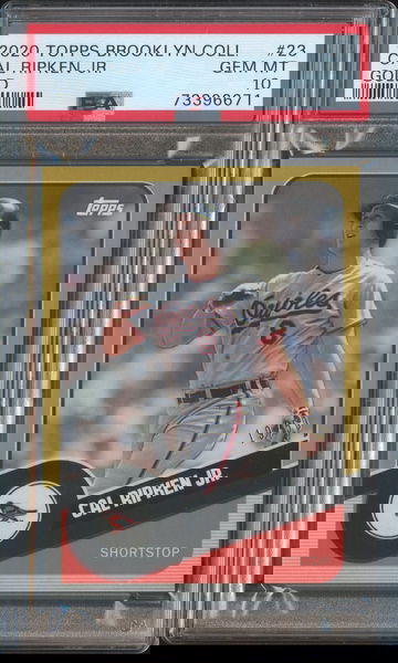 2020 Topps Brooklyn GOLD Cal Ripken PSA 10 /50