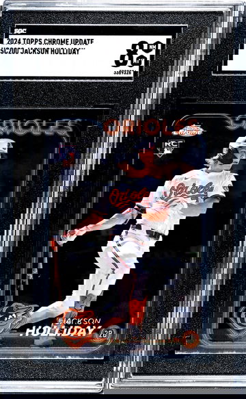 2024 Topps Chrome Update #USC200 Jackson Holliday SGC 8
