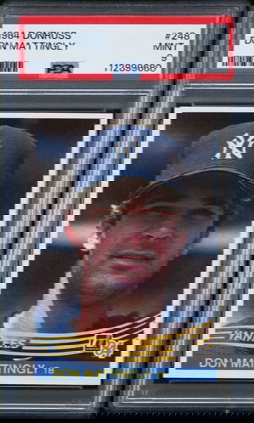 1984 Donruss Don Mattingly PSA 9 Rookie Card #248