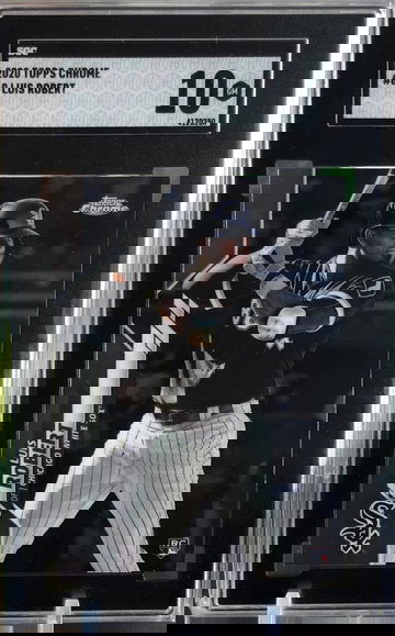 2020 Topps Chrome Luis Robert RC SGC 10 Gem Mint