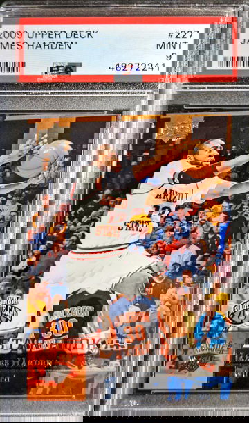 2009 Upper Deck #227 James Harden RC PSA 9 Mint Nets