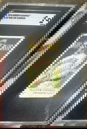 1910 e91c American caramel Walter Johnson 