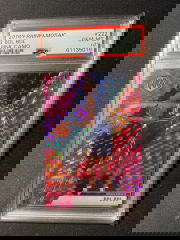 2019 Mosaic #222 Bol Bol PSA 10