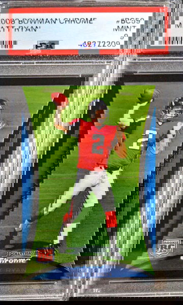 2008 Bowman Chrome #BC59 Matt Ryan RC PSA 9 Falcons