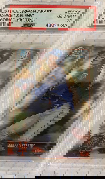 2018 bowman draft chrome jarred kelenic psa 10