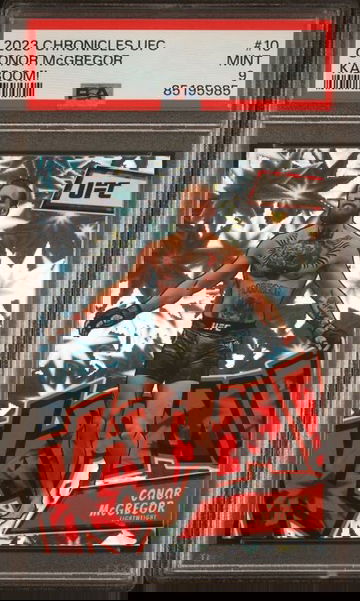 2023 Chronicles UFC CONOR McGREGOR KABOOM PSA 9