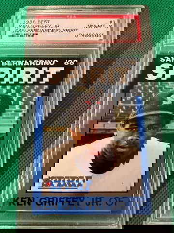 1988 best ken Griffey jr San Bernardino psa 8 xrc