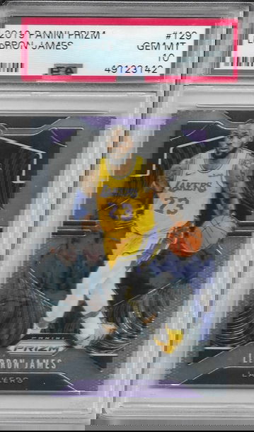 2019 Lebron James Prizm PSA 10