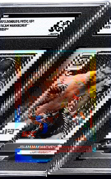 2023 Donruss #41 Islam Makhachev Holo Prizm SGC 6