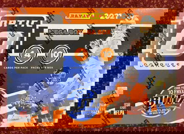 2021 Optic Mega Football box