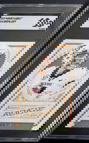 2019 Legacy #163 Drew Lock RC SGC 10 GEM MINT