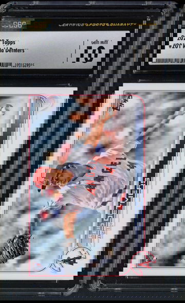 2022 Topps Series 1 Reid Detmers RC #201 CSG 10 Gem Mint - Los Angeles Angels