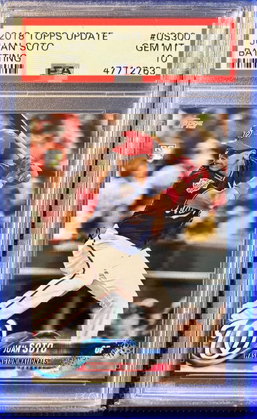 2018 Topps Update JUAN SOTO RC #US300 PSA 10 GEM MINT