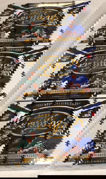 3X 2021 PANINI CERTIFIED FOOTBALL HOBBY BOX - SHIPS 8/25 - SUPPORT A LOCAL CARD SHOP!