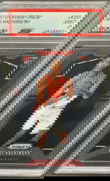 Rui Hachimura 2019 Panini Prizm PSA 9