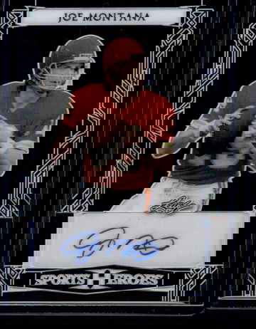 2024 Leaf Sports Heroes Joe Montana #BA-JM4 Auto /49