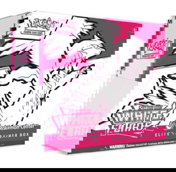 Pokemon Scarlet & Violet White Flare Pokemon Center Elite Trainer Box