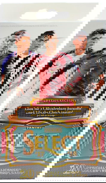 2017-18 Panini Select Soccer 20ct Retail Hanger