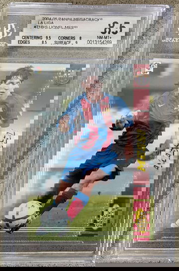 2004 Lionel Messi MegaCracks 71 BGS 8.5