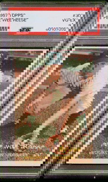 1957 Topps Pee Wee Reese #30 PSA 4 [BL-1.8]