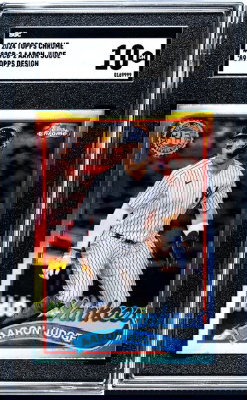 2024 Topps Chrome #89CB-2 Aaron Judge '89 Des. SGC 10