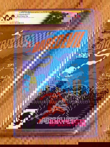 DAREDEVIL #227 CGC SS 9.8 NM/M 1986 Signature Series signed sketch Frank Miller