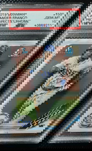2019 Bowman Chrome Wander Franco PSA 10
