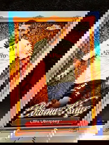 2025-26 Topps Chrome EPL   Chrome King  Clint Dempsey  Fulham