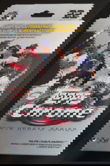 2020 Topps Chrome Update Hanger Box