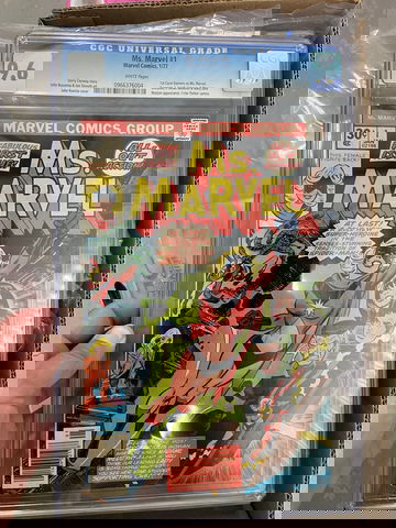 MS. MARVEL #1 CGC 9.6 WHITE PGS- 1ST CAROL DANVERS AS MS. MARVEL-Key