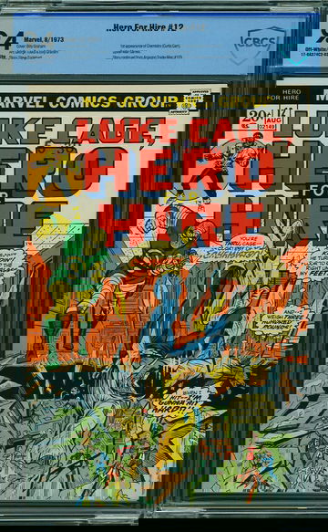 HERO FOR HIRE #12, CBCS 9.4 NM