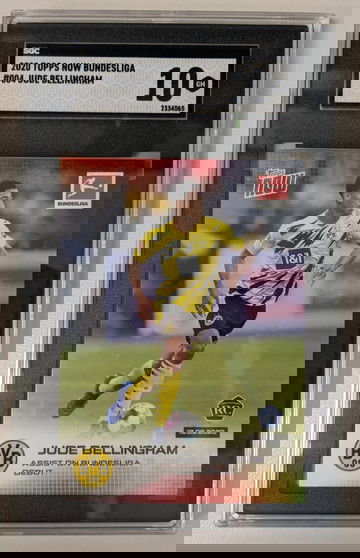 2020 TOPPS NOW BUNDESLIGA #4 JUDE BELLINGHAM SGC 10