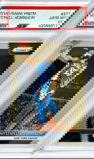 2018 Panini Prizm Mitchell Robinson RC #227 PSA 10 GEM MINT