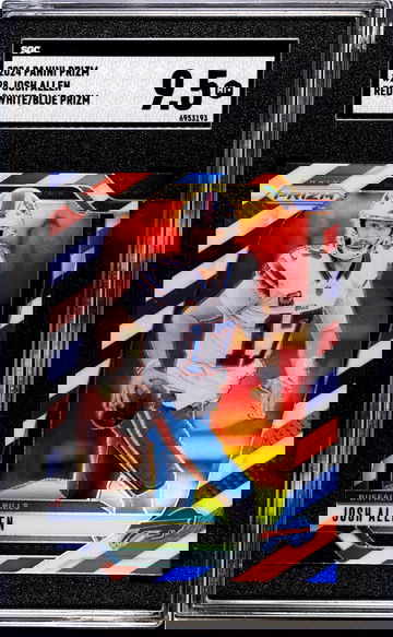 2024 Panini Prizm Red/White/Blue Josh Allen #28 SGC 9.5